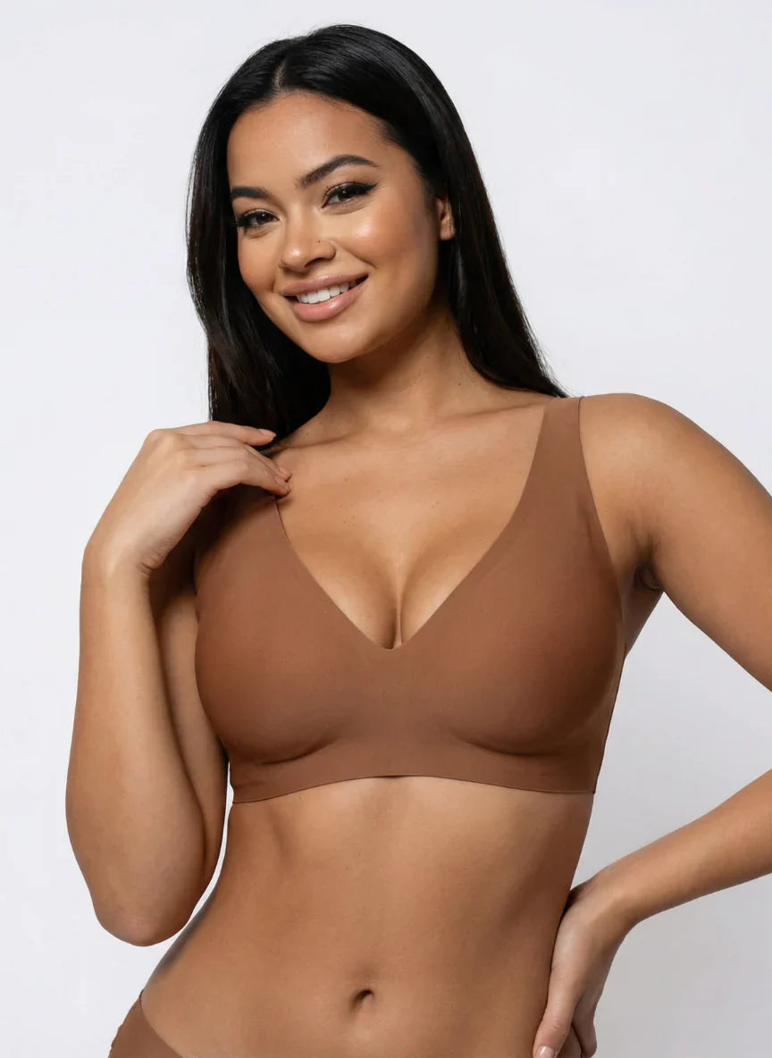 Reggiseno push-up in gel senza ferretto