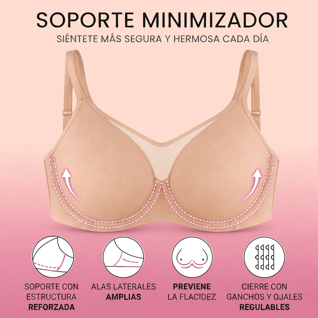 Velyforme® - Sujetador minimizador invisible
