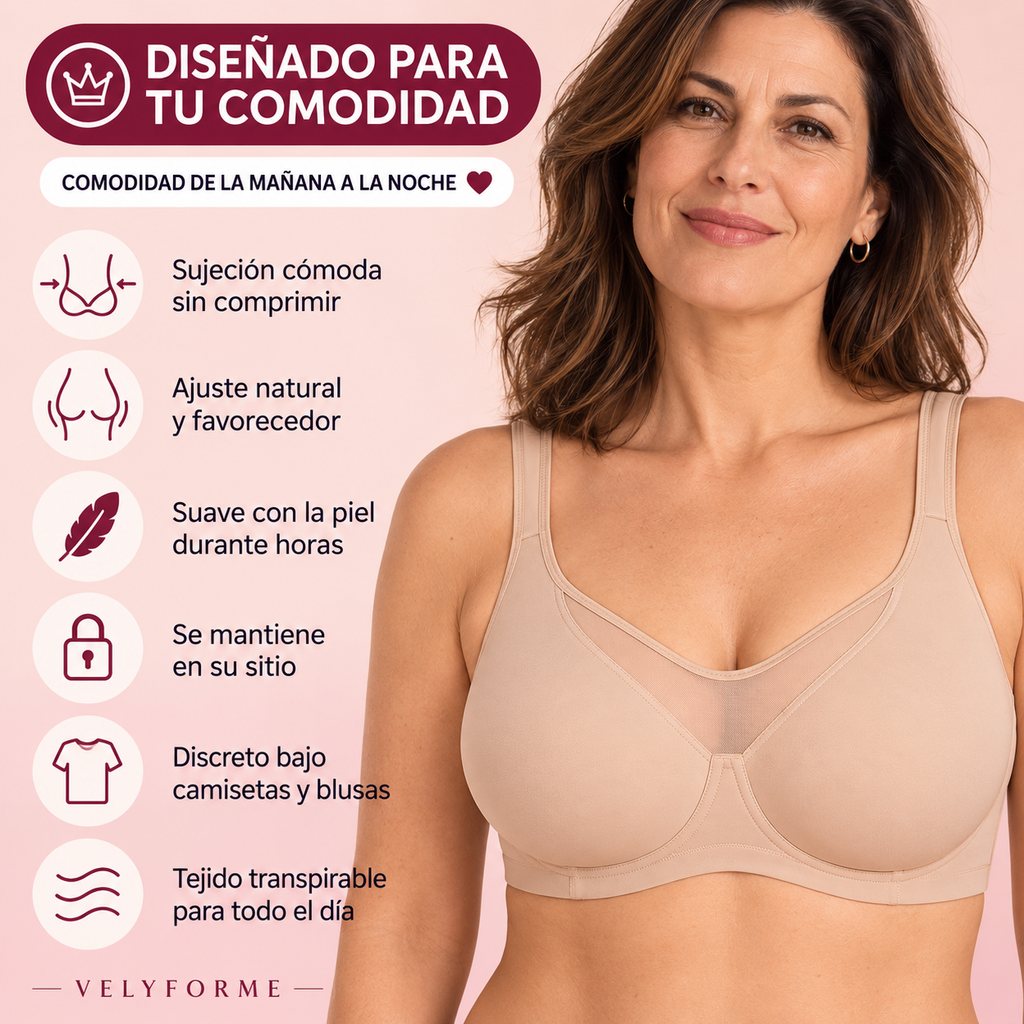 Velyforme® - Sujetador minimizador invisible