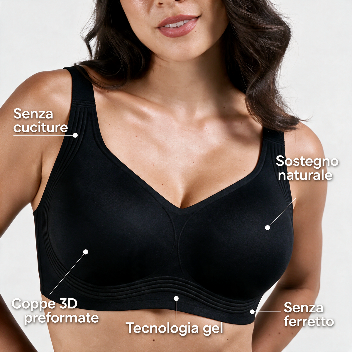 SilkFit™ Reggiseno Seconda Pelle