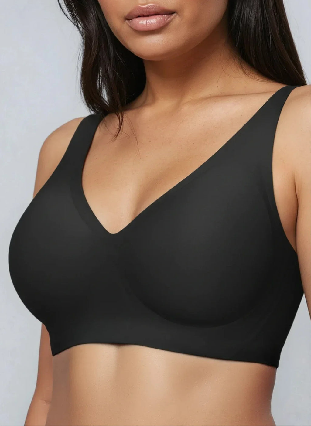 Reggiseno push-up in gel senza ferretto